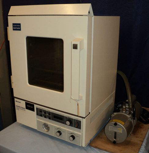 Baxter DP-32 Vacuum Oven w/ Edwards Speedivac 2 Pump, 240C - 12&#034; x 12&#034; x 12&#034;