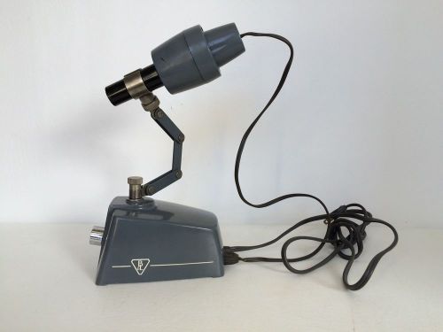 Vintage bausch &amp; lomb microscope spot illuminator lamp light source for sale