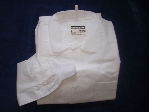 5 kimberly clark lab coats 10042 or 10043 for sale