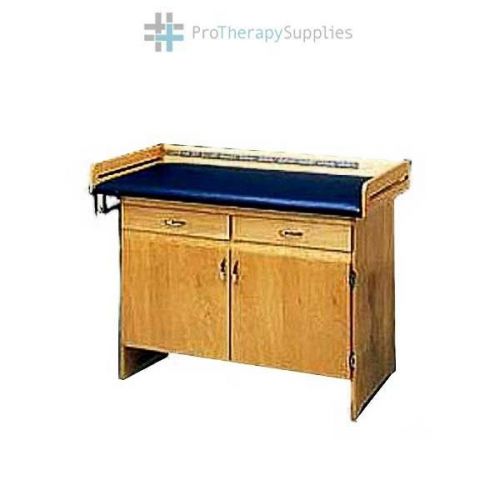 Bailey Pediatric Exam Table Paper Dispenser Two Drawers Storage Cabinet