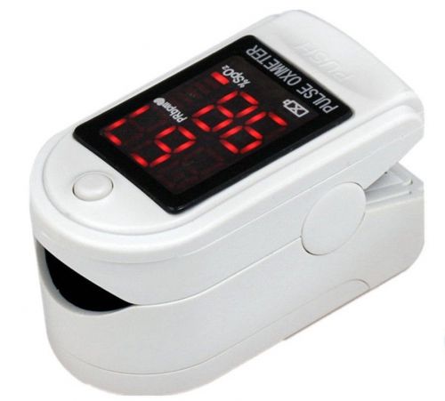 Concord Basics Finger Pulse Oximeter White