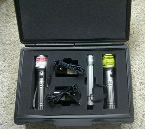 Three Cold Laser Set--Infrared And Red