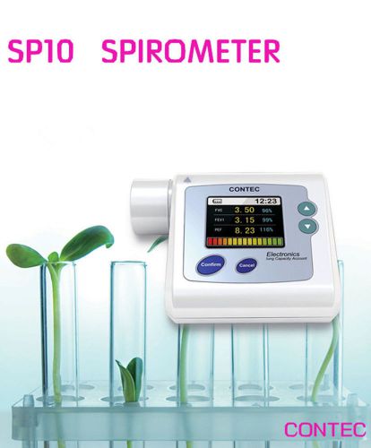 Fast Shipping !!Digital Spirometer/pneumatometer/Lung volume Device,CE, NEW