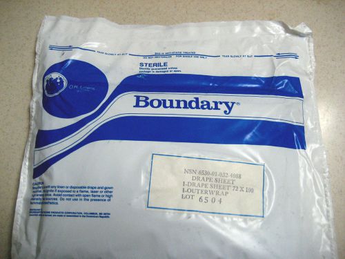 First Responder Sheets/Drapes 72 X 100 Disposable X  &#034;10&#034;    FREE U S SHIPPING