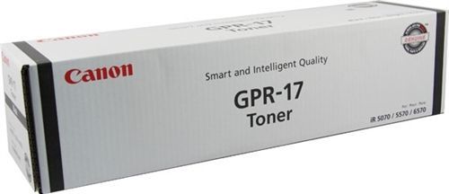 NEW GENUINE CANON GPR-17 GPR17 Toner for ImageRUNNER 5070 5570 6570  0279B003AA