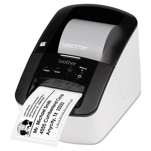 New Brother QL-700 Professional Label Printer  75 Lines Mi Discs, Banners Postal