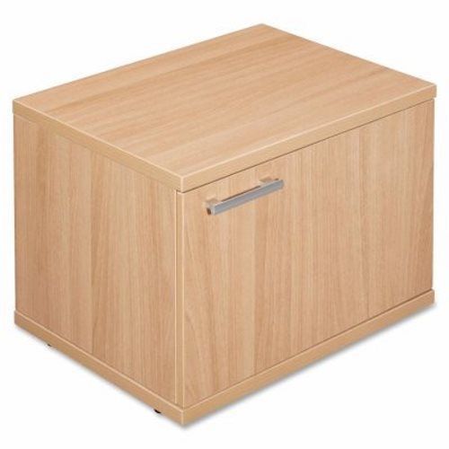 Lorell Low Storage Cabinet w/Drawer, 17-3/4&#034;x23-5/8&#034;x16-1/2&#034;, Latte (LLR81924)