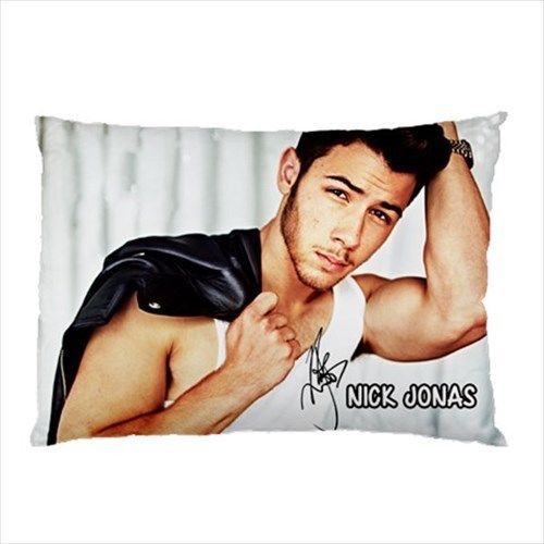 New Nick Jonas Sexy Fly With Me 30&#034; x 20&#034; Pillow Case Gift