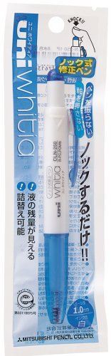 Uni Whitia Correction Pen - Blue Body, CLN2501P.8 (Japan Import)