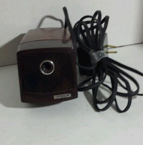 Vintage Bostitch electric pencil sharpener works  ac power adapter  gc eps-5