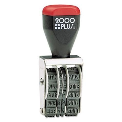 Consolidated Stamp 012730 2000 Plus Four-band Date Stamp, Conventional