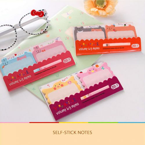 New Creative Lovely Cartoon Sticker Marker Memo Flags Sticky Notes (A409)