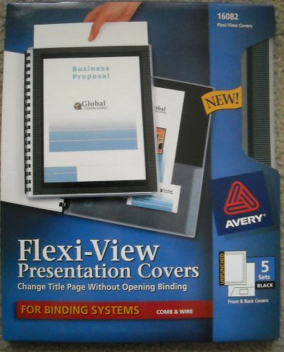 Avery Flexi View Presentation Binding Covers (Avery 16082)