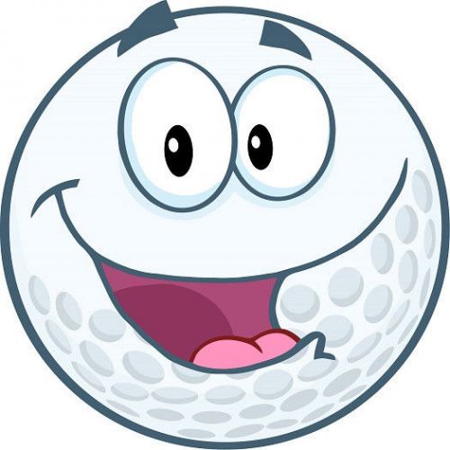 30 Custom Happy Golf Ball Personalized Address Labels
