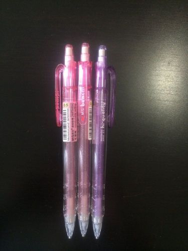 M&amp;G Automatic Mechanical Pencil with eraser, 3pc, 0.5mm