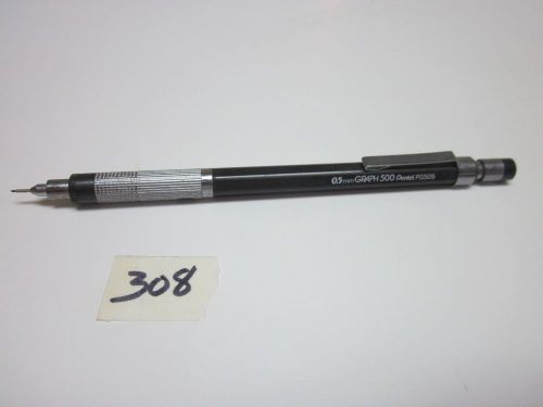vintage Pentel Graph 500 Automatic Drafting Pencil 0.5mm (Pentel PG505) - #308