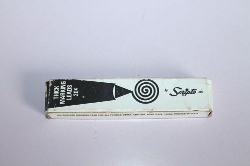 Vintage Scripto Thick Marking Lead Refills .120