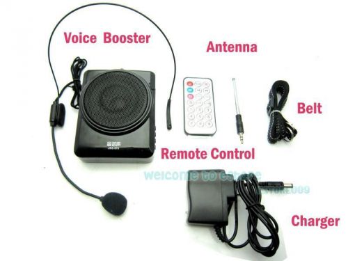 Brand 38W Portable Waistband Voice Booster Mini PA Amplifier Loudspeaker FM