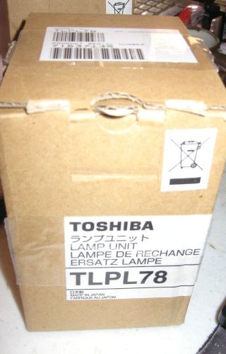 Toshiba OEM Genuine TLPL78 Projector Replacement Lamp with Housing