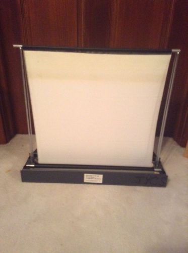 Portable Pull-up Front / Rear Projection Screens / Visual Products Division 3M
