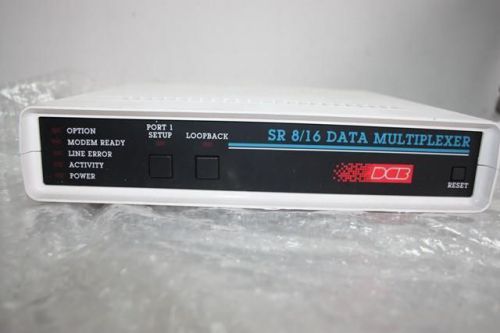 DCB SR 8/16 DATA MULTIPLEXER Model SR 16
