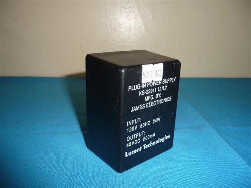 Lucent KS-22911 L1/L2 Plug-in Power Supply
