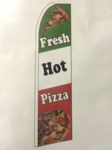 SWOOPER FEATHER FLAG FRESH HOT PIZZA