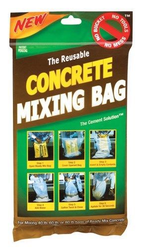 New! the cement solution concrete mixing bag 101 for sale