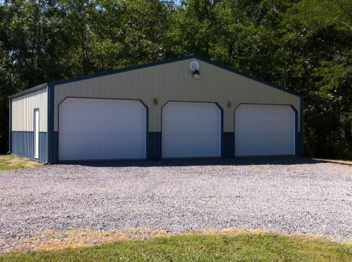 POLE BARN 40X30x12 GARAGE MATERIAL LIST BUILDING PLANS - E-FILE AS PDF OR WORD