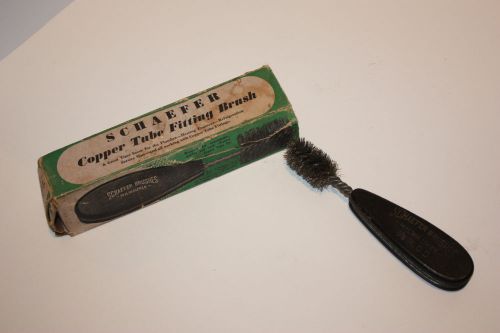 Copper Tube Fitting Brush Schaefer Milwaukee WI 7/8 Inch in Original Box
