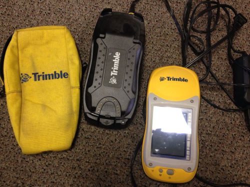 Trimble GeoXT Pocket PC GPS GeoExplorer Series With Charger And Case