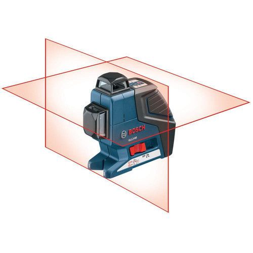 Bosch dual plane leveling laser gll2-80 new for sale