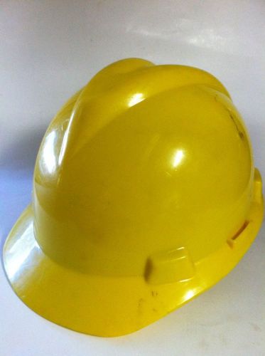 MSA V-Gard Cap hardhat With SWING Suspension Size Large Yellow