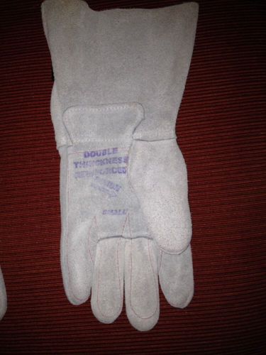 Double Thickness Leather Work Gloves
