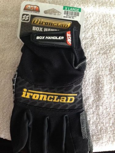 Ironclad Box Handler Industrial Gloves - X-large Size - Stretchable, (bhg05xl)