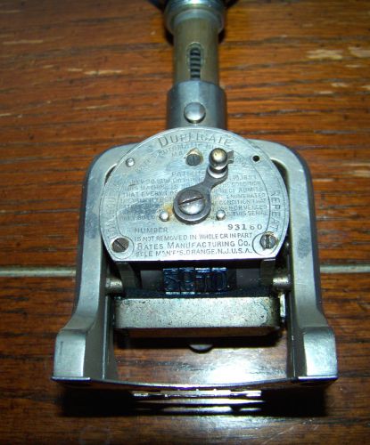 Vintage Bates Automatic Numbering Machine
