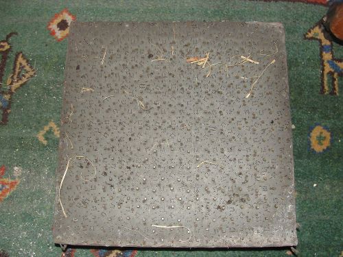 1300 early 19th century wooden textile printing block london england jt larking for sale