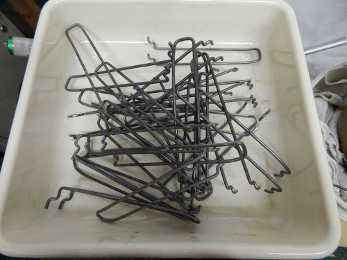 Store display fixtures lot of 28 peg wall loop hooks (peg) 6&#034; length for sale