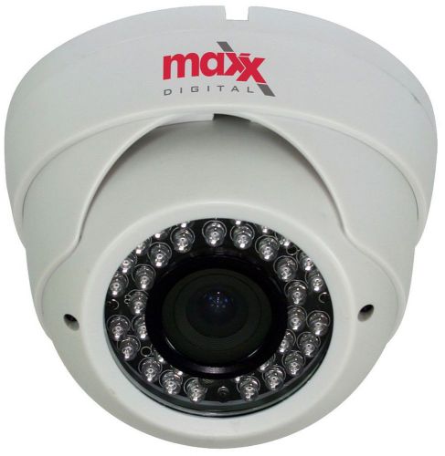 Maxx digital 700tvl 960h sony effio-e zoom lens eyeball dome cctv camera white for sale