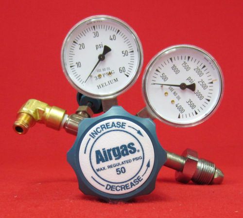 Airgas Two Stage 50 PSIG Analytical Gas Pressure Regulator Y12-244B #H1
