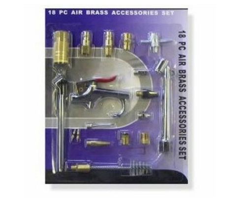 RR-Tools Air Tools - Fittings 18 PC Air Compressor Accessory Kit  30229 D