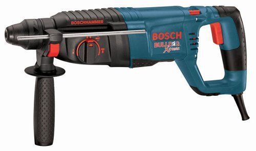Bosch 11255vsr bulldog xtreme 1-in sds-plus d-handle rotary hammer for sale