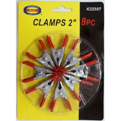 8 Pack 2&#034; Mini Spring Clamps