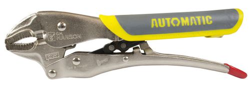 Ch hanson 10105 10&#034; automatic locking pliers -  curved jaw soft grip for sale