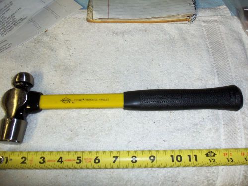 Nupla 24 oz. ball pein hammer w/fiberglass handle - new for sale