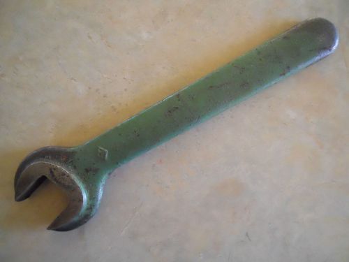 Green JH Williams 7/8&#034; Open End Industrial Engineers Wrench