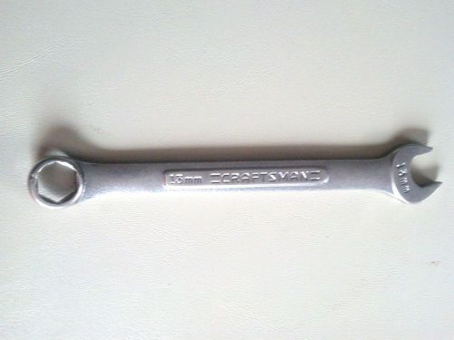 CRAFTSMAN  METRIC  OPEN  END / BOX  WRENCH  13MM,  6 POINT ( 42870 )