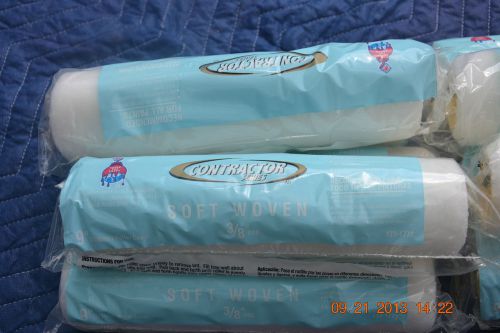 SHERWIN WILLIAMS LOT of 10 NEW SOFT WOVEN PAINT ROLLERS 9&#034; X 3/8&#034; NAP NEW