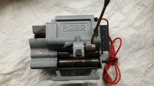 Ridgid 122 copper and stainless steel tubing cutting and prep machine for sale
