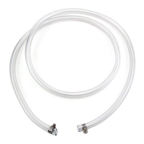 3&#039; air line with screw clamps for secondary regulators - draft beer co2 gas hose for sale